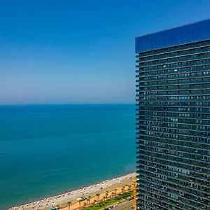 студия с потрясающим видом на море в Orbi Tower Батуми